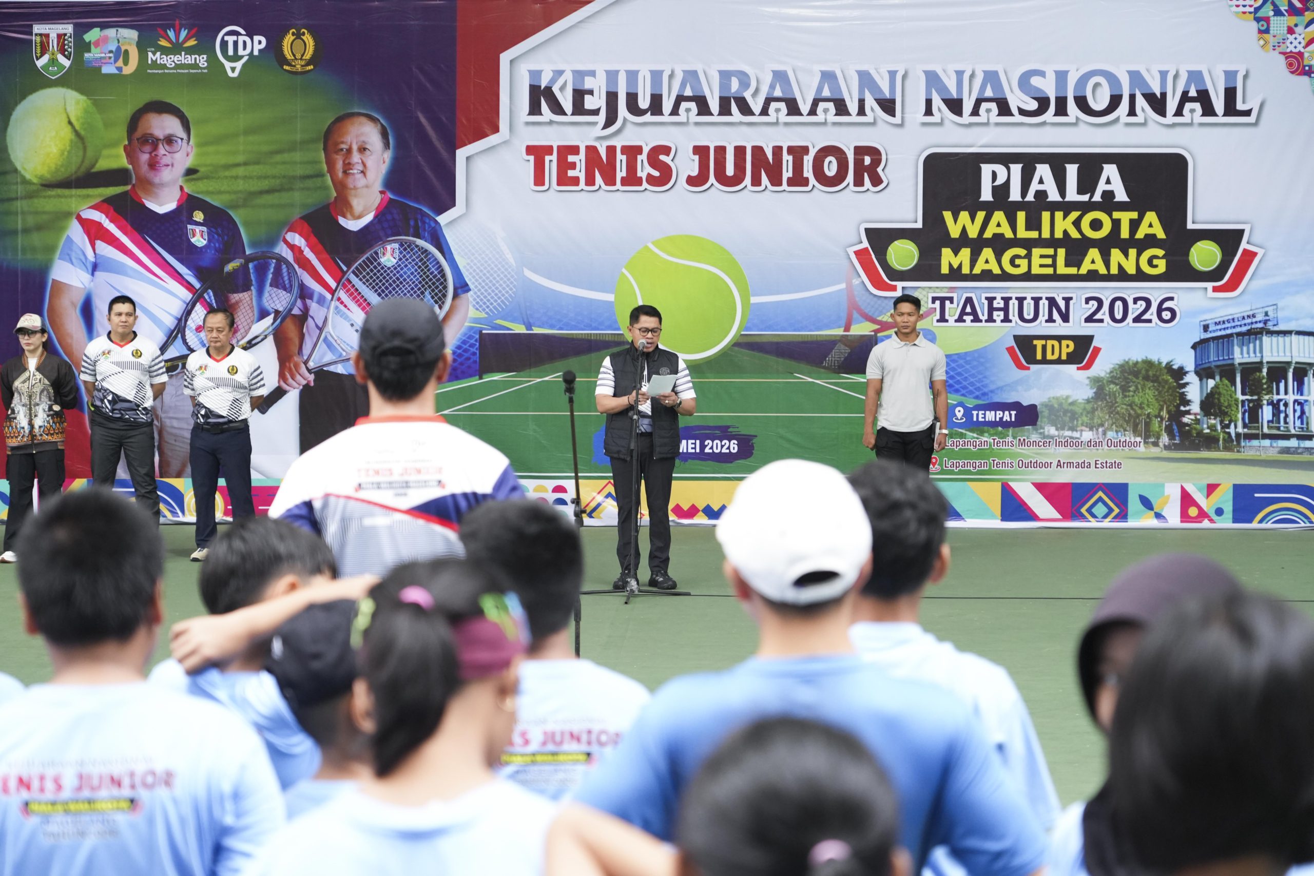 198 Atlet Ikuti Kejurnas Tenis Junior Wali Kota Cup 2026 di Magelang
