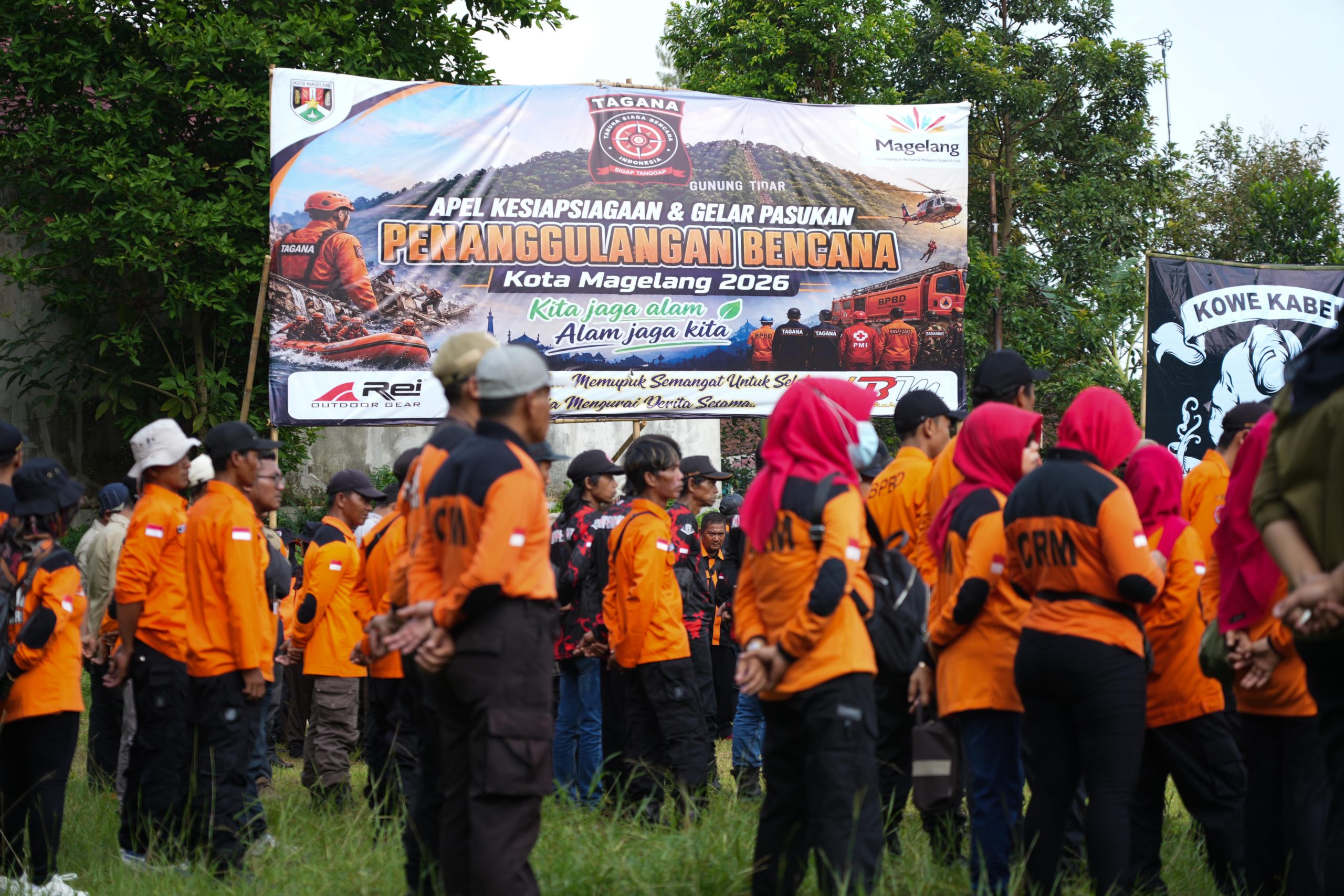 17 Tagana dan 6 Pordam Dikukuhkan dalam Apel Kesiapsiagaan Bencana Kota Magelang