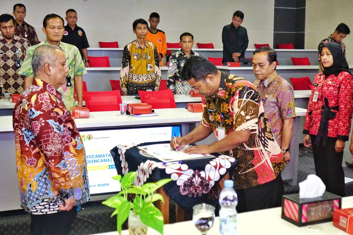 Deklarasi Gerakan Kencana, Dorong Peran Kecamatan Hadapi Potensi Bencana