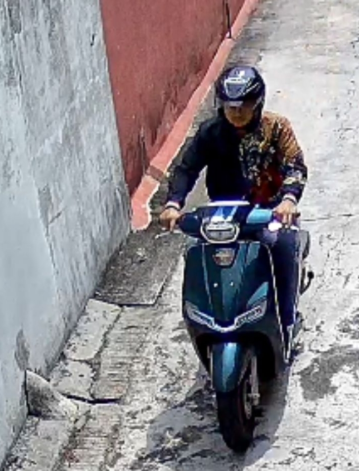 Tangkapan Layar CCTV Pelaku Begal Bokong di Magelang