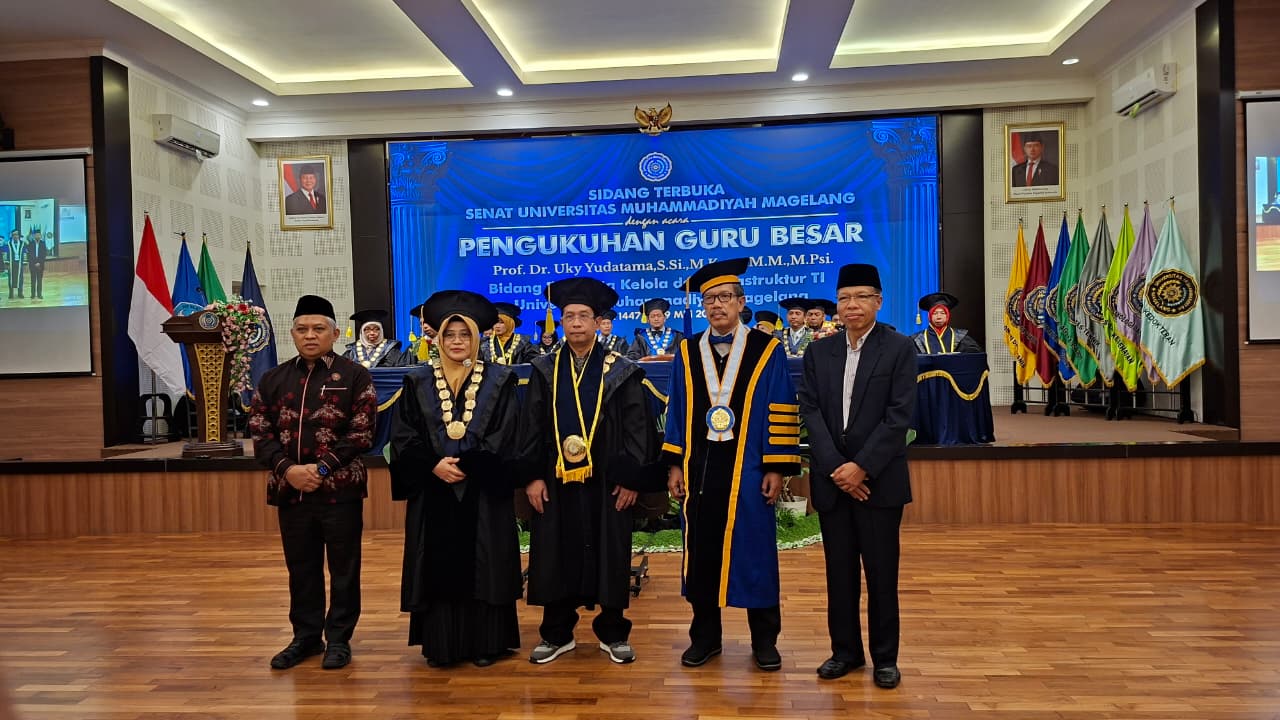 Perkuat Reputasi Akademik, UNIMMA Kukuhkan Guru Besar Baru