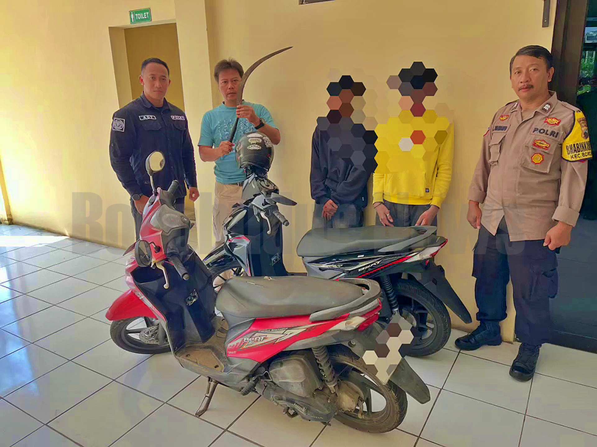 Sekelompok Pemuda Diamankan Polisi Saat Patroli Dini Hari di Borobudur, Diduga Hendak Tawuran