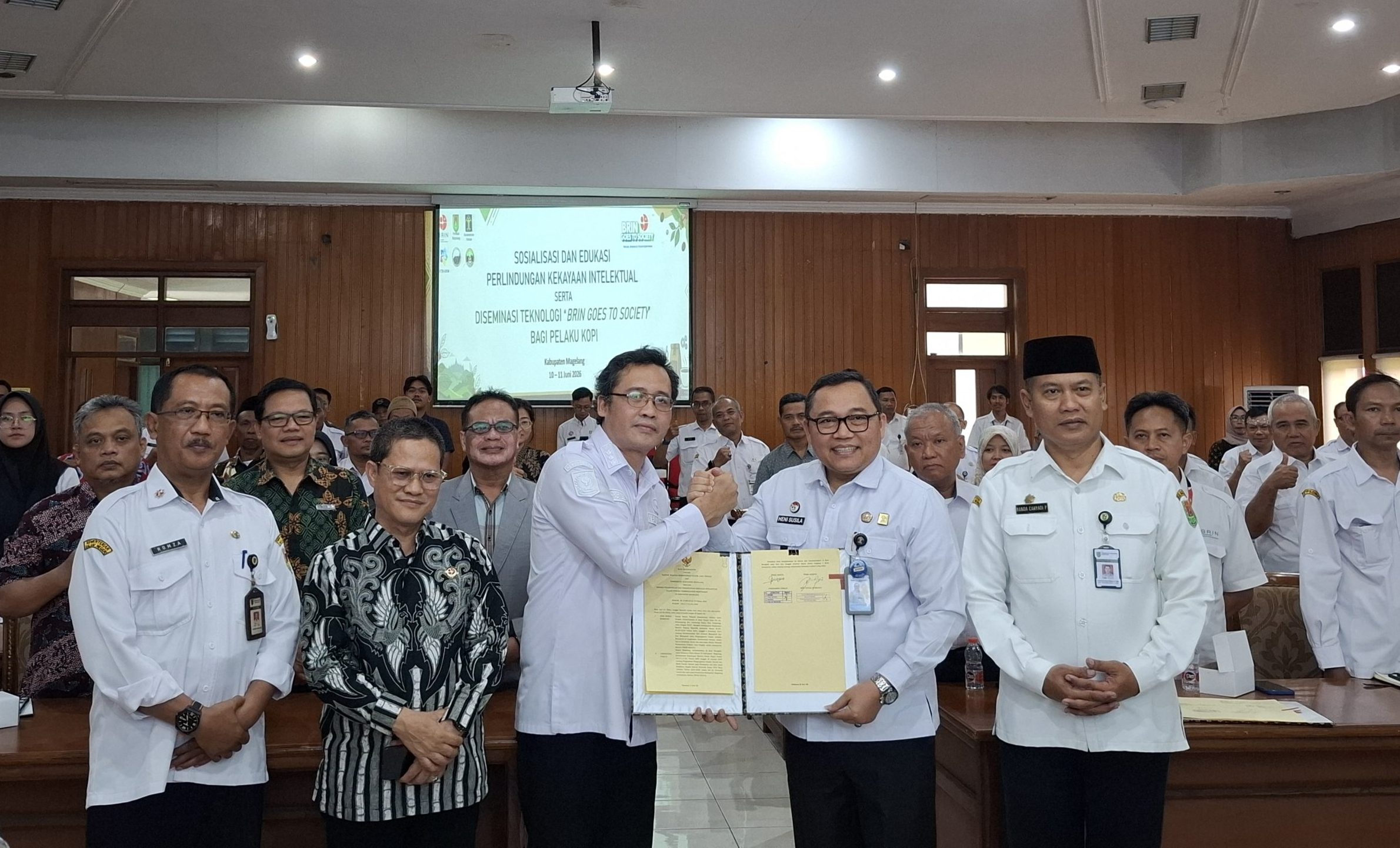 Pemkab Magelang Dorong Hilirisasi Kopi Lewat Perlindungan KI dan Inovasi Teknologi