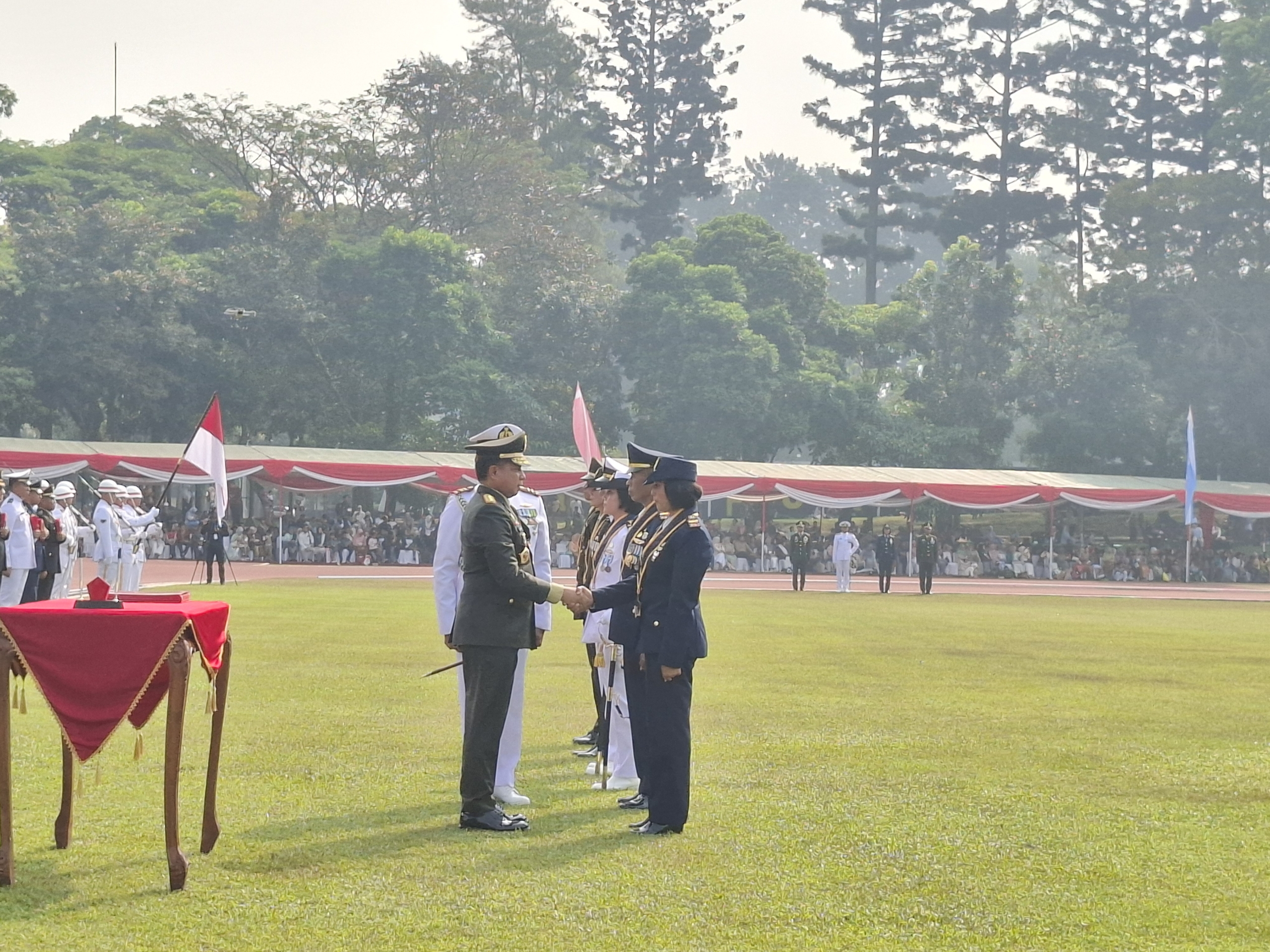 1.737 Perwira Diktukpa TNI Integratif Dilantik, Ini Amanat Panglima