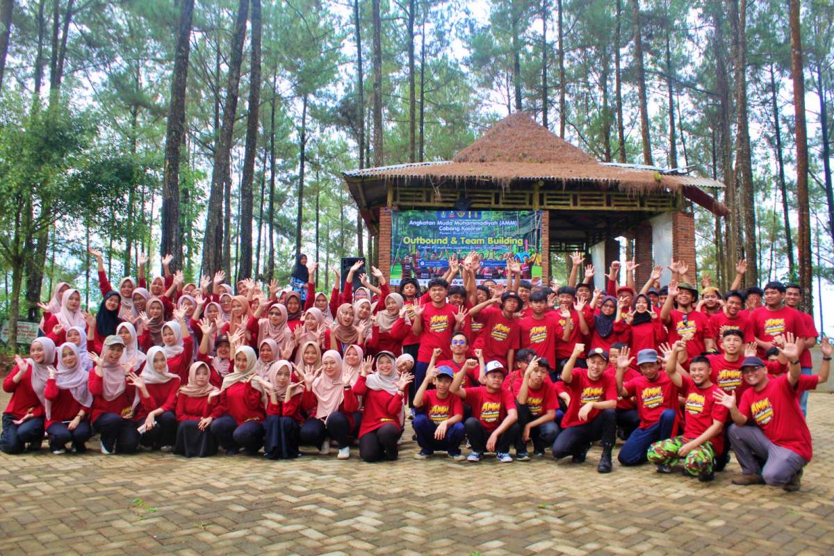 AMM Kajoran Magelang Gelar Outbound dan Team Building, Perkuat Ukhuwah Antarortom Muhammadiyah