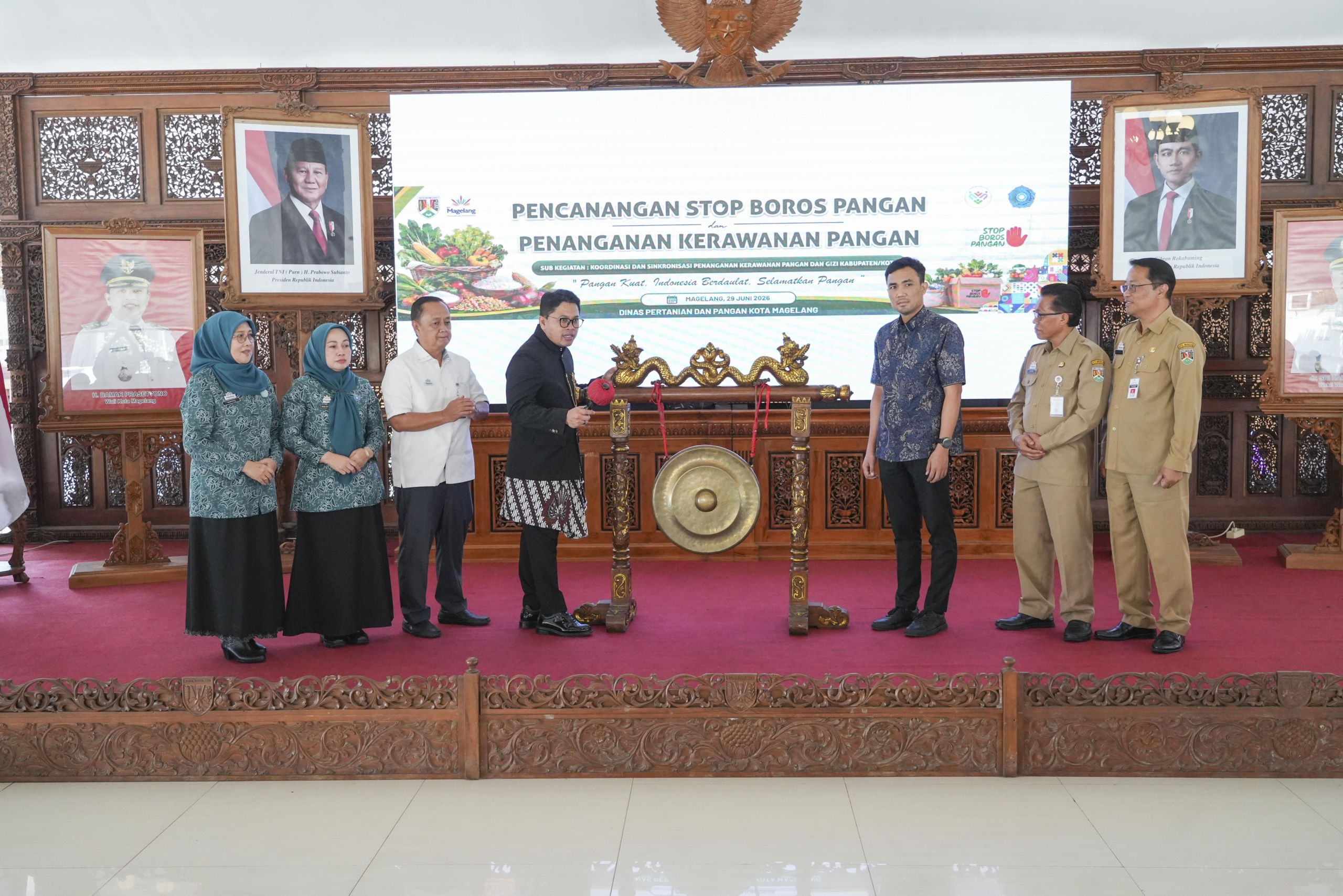 Pemkot Magelang Canangkan Gerakan Stop Boros Pangan, Salurkan Bantuan untuk 201 Balita Stunting