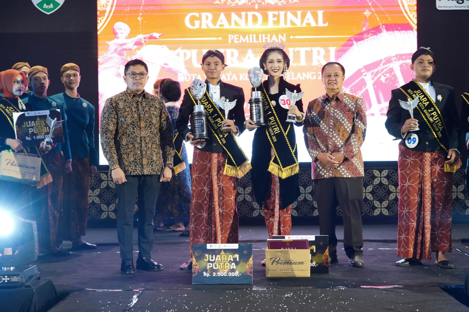 Rakha Farras dan Khalifa Valle Dinobatkan Sebagai Duta Wisata Kota Magelang 2026