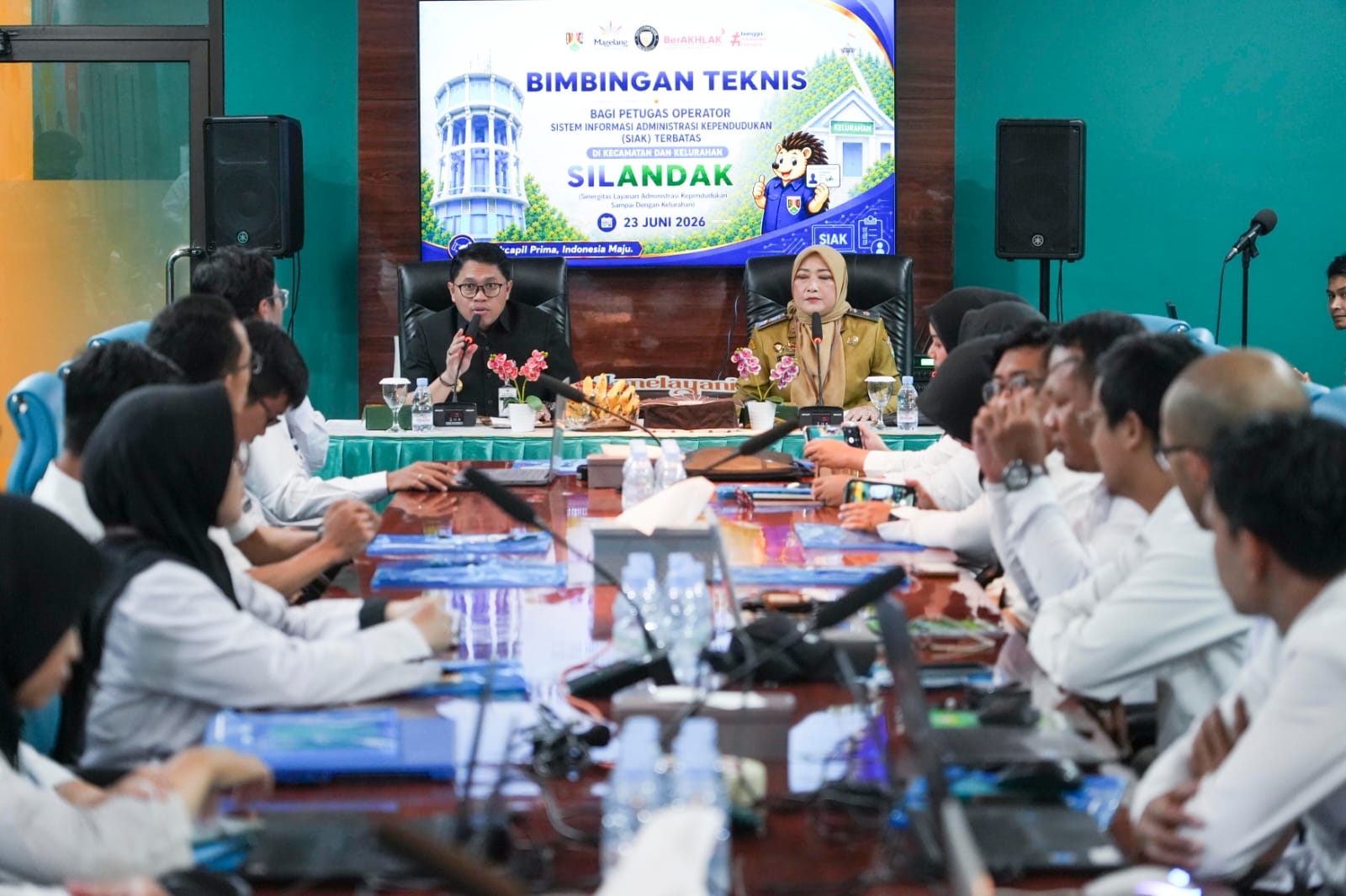 Tingkatkan Pelayanan Adminduk, Disdukcapil Kota Magelang Gelar Bimtek Si Landak