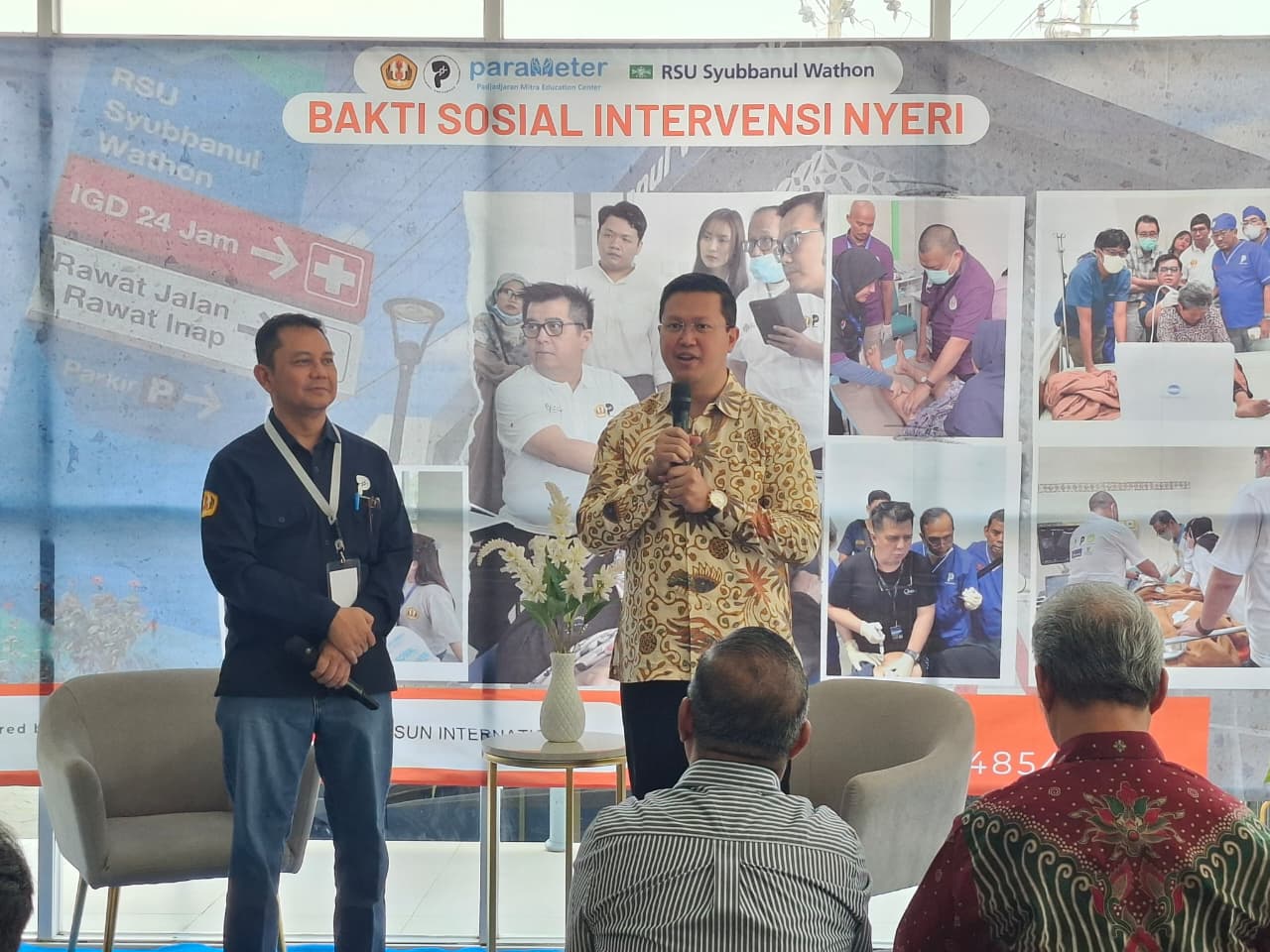 Gandeng PRECURSOR FK UNPAD, RSU Syubbanul Wathon Gelar Baksos Intervensi Nyeri Pertama di Magelang