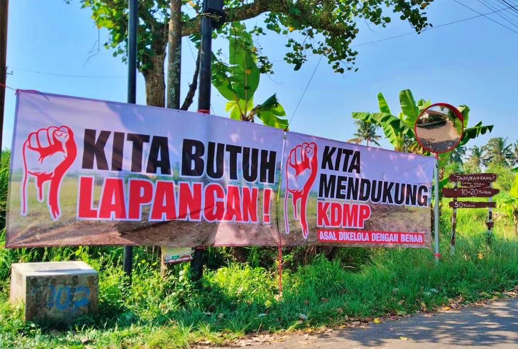Lahan Lapangan Dipakai Koperasi Merah Putih, Warga Madusari Pertanyakan Janji Pemdes