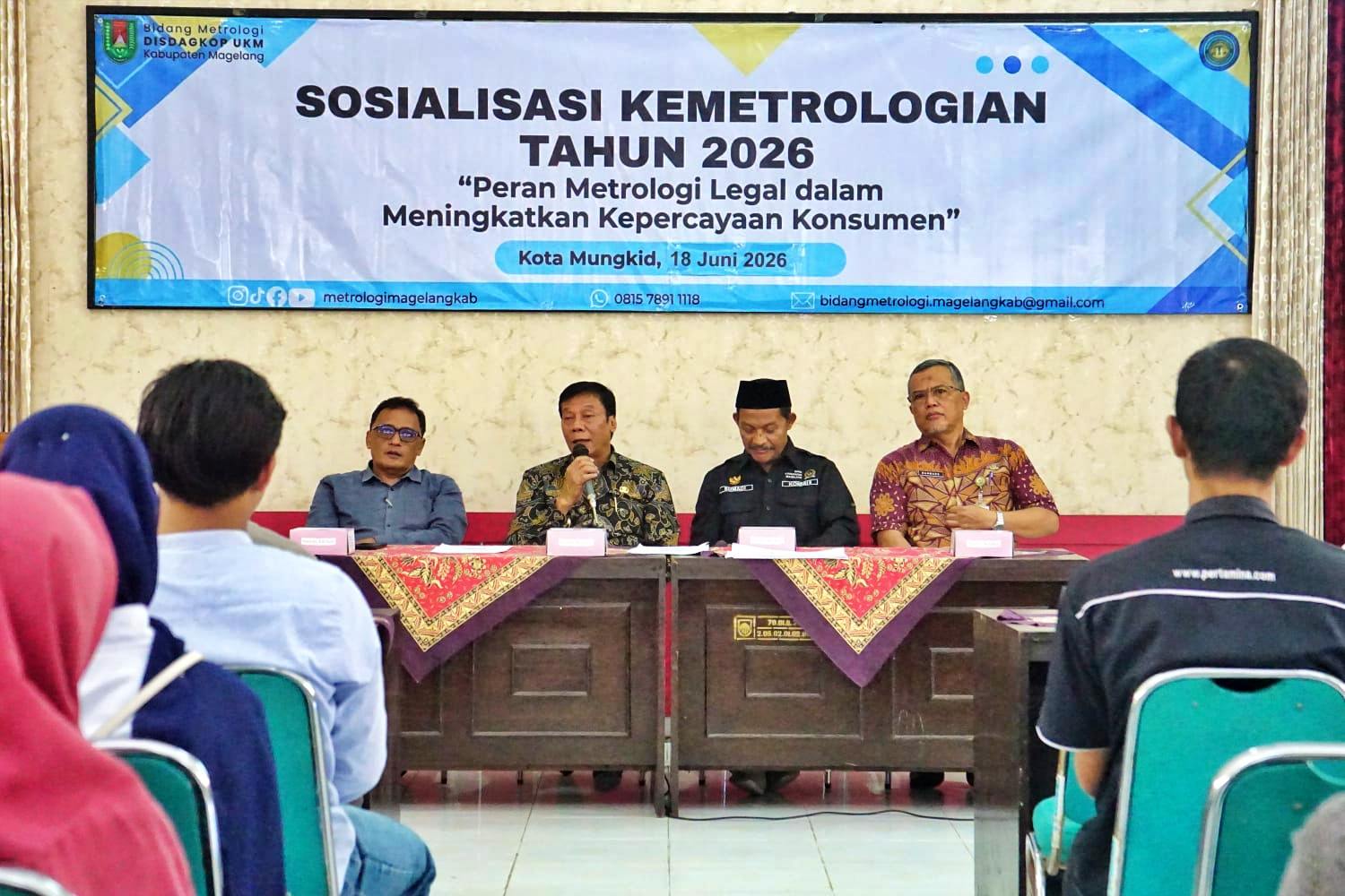 Lindungi Konsumen BBM, Pemkab Magelang Dorong Pelaksanaan Metrologi Legal Uji Tera