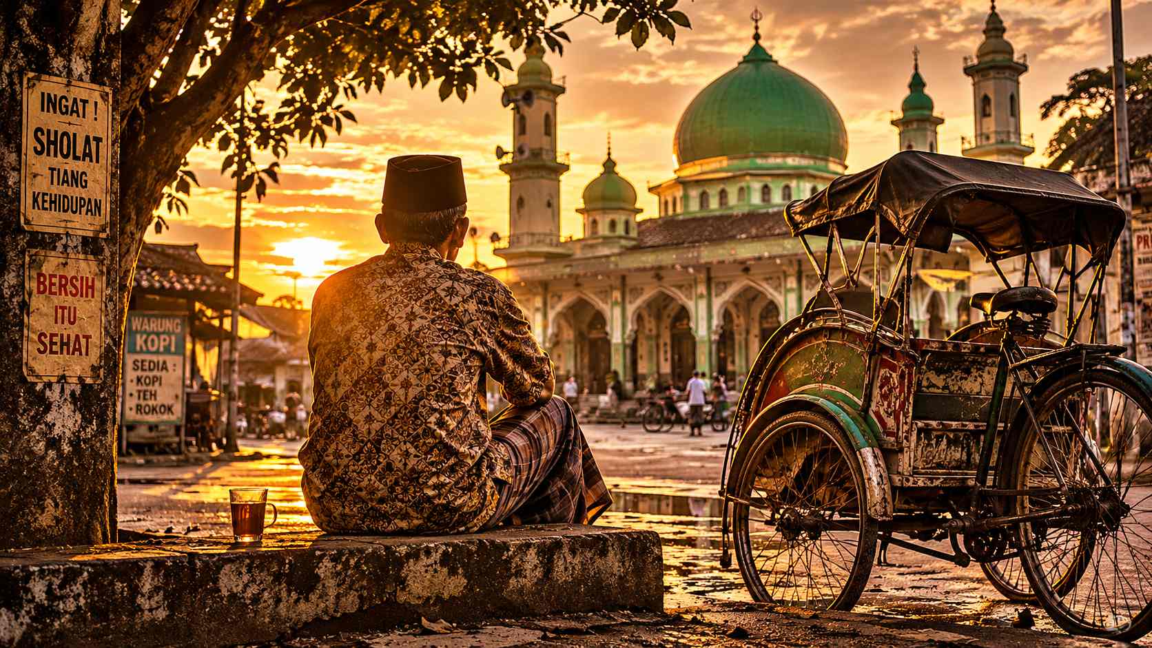 ilustrasi Kisah Nyata Marbot Masjid di Magelang Mendadak Jadi Miliarder