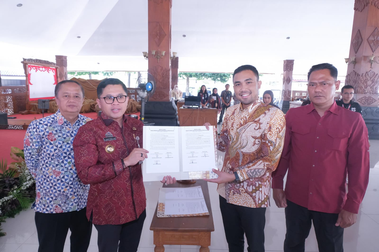 Pemkot Magelang Salurkan Rp603 Juta untuk 7 Parpol