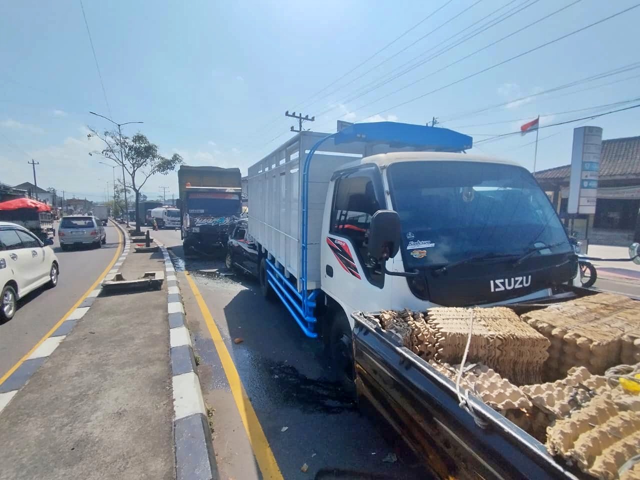 Identitas Kecelakaan beruntun di Blabak Magelang