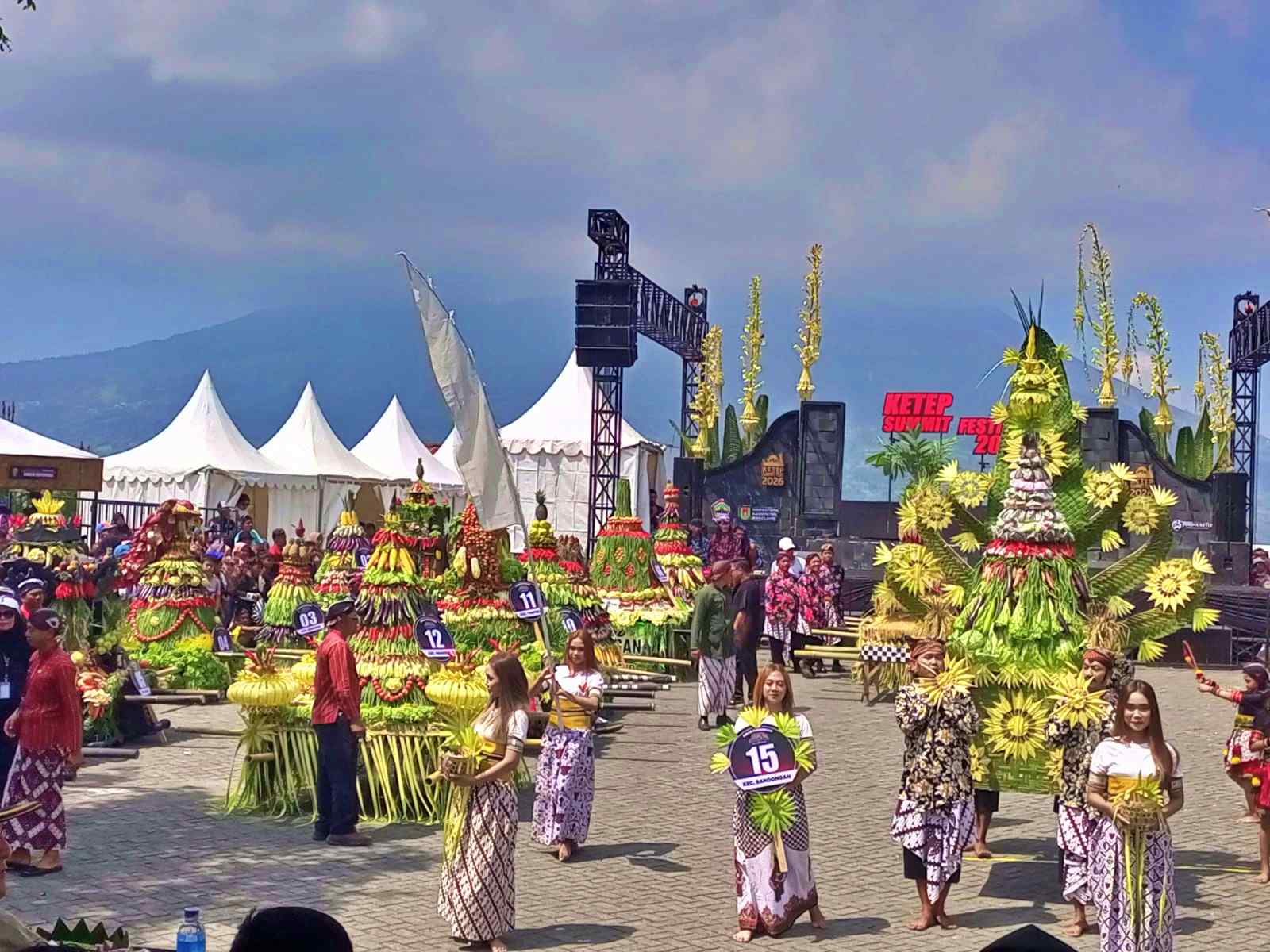 Ketep Summit Festival 2026, 21 Kecamatan di Magelang Arak Gunungan Hasil Bumi