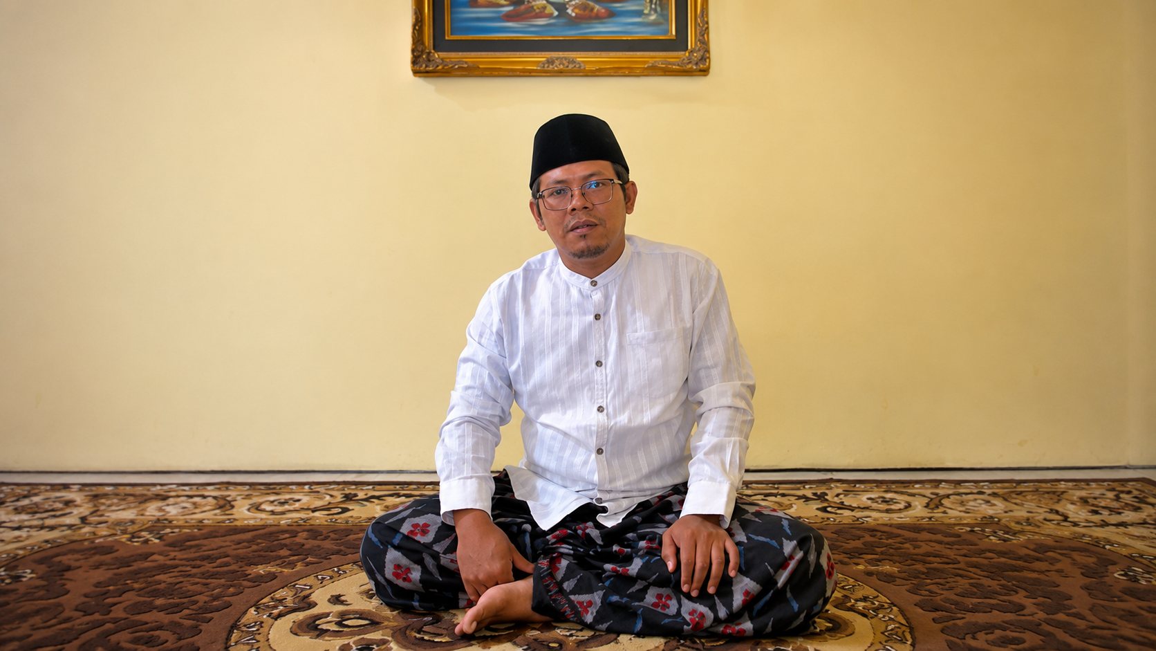 Ketua PC GP Ansor Kabupaten Magelang, H. Aghus Ulinnuha, menyampaikan dukungan terhadap setiap upaya Presiden dalam memberantas korupsi