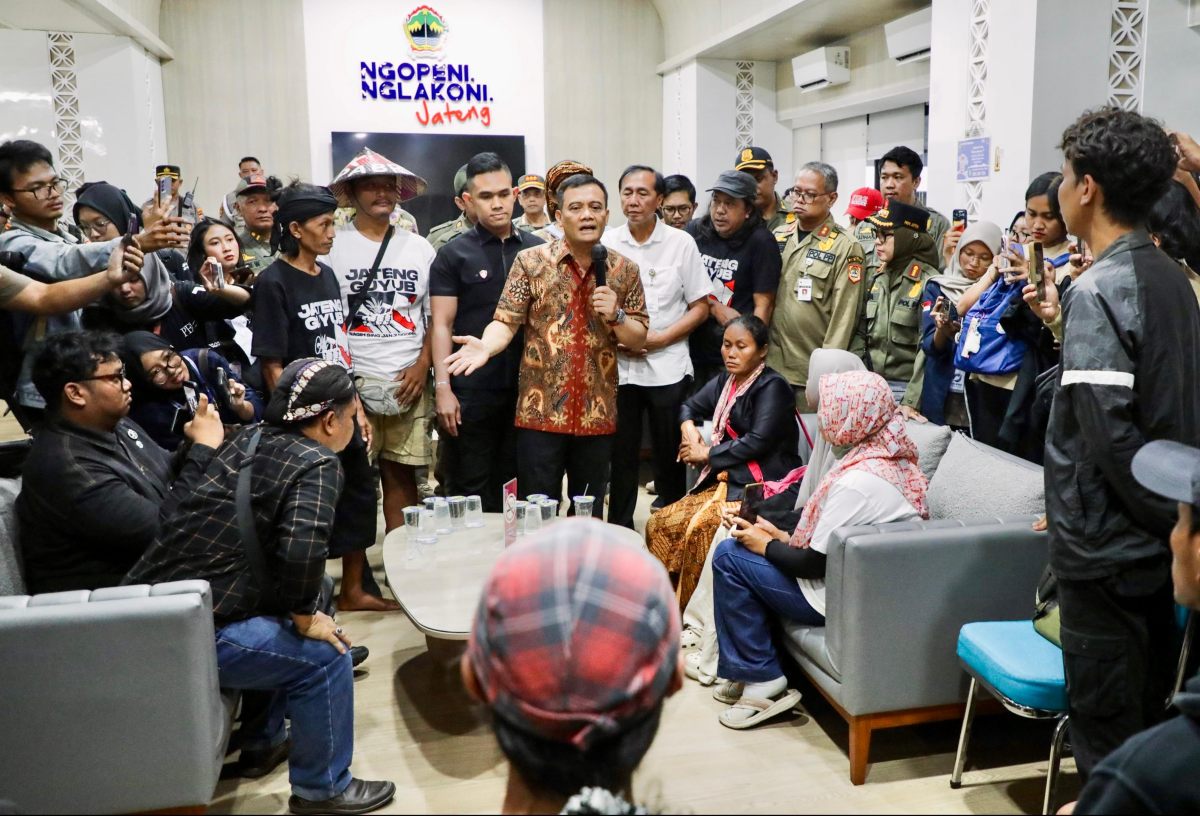 'No Titip, No Jastip!' Pesan Tegas Ahmad Luthfi Saat Terima Aspirasi Jateng Guyub