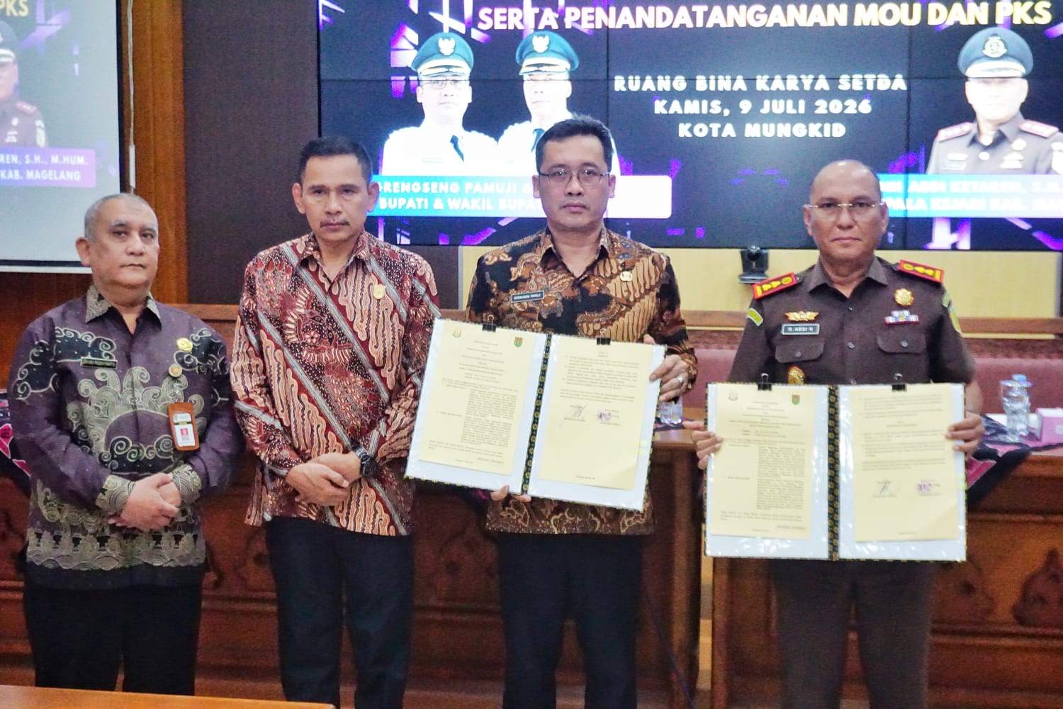 Pemkab Magelang Gandeng Kejaksaan Kawal 10 Proyek Strategis 2026, Cegah Korupsi Sejak Awal