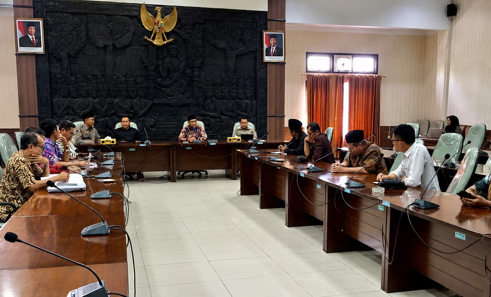 Perwakilan warga Sambeng audiensi bersama Komisi I DPRD Kabupaten Magelang