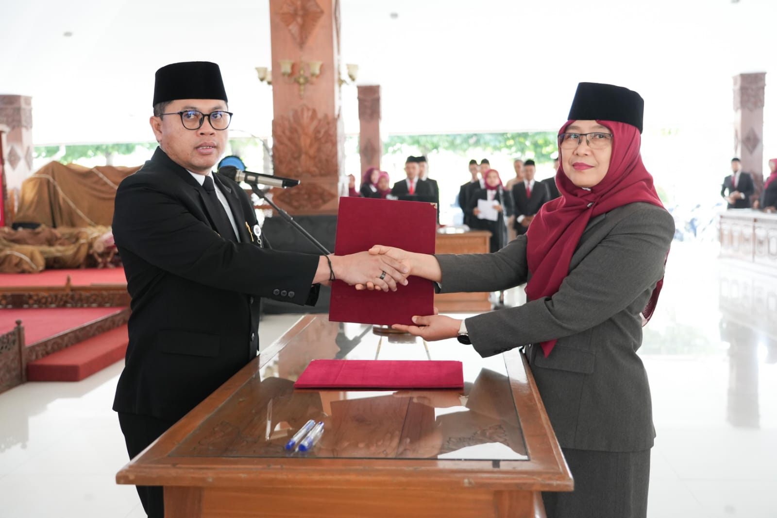 Indah Dwi Antari Dilantik Jadi Penjabat Sekda Kota Magelang