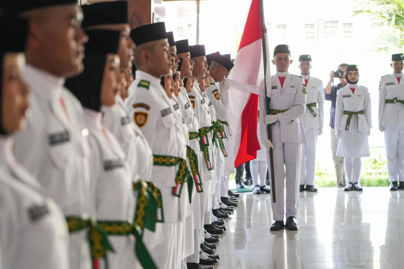 68 Pelajar Dikukuhkan sebagai Paskibraka Kota Magelang 2026