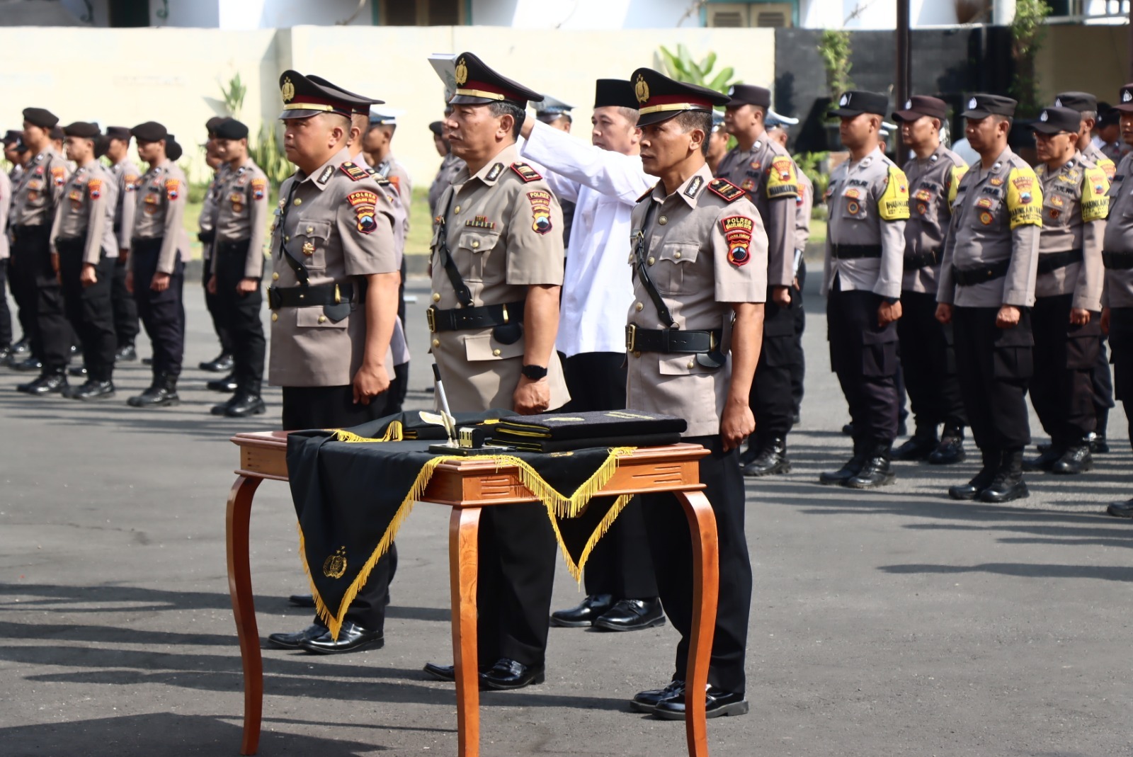 Polres Magelang Kota Gelar Sertijab 2 Kapolsek dan Pelantikan Kasiwas