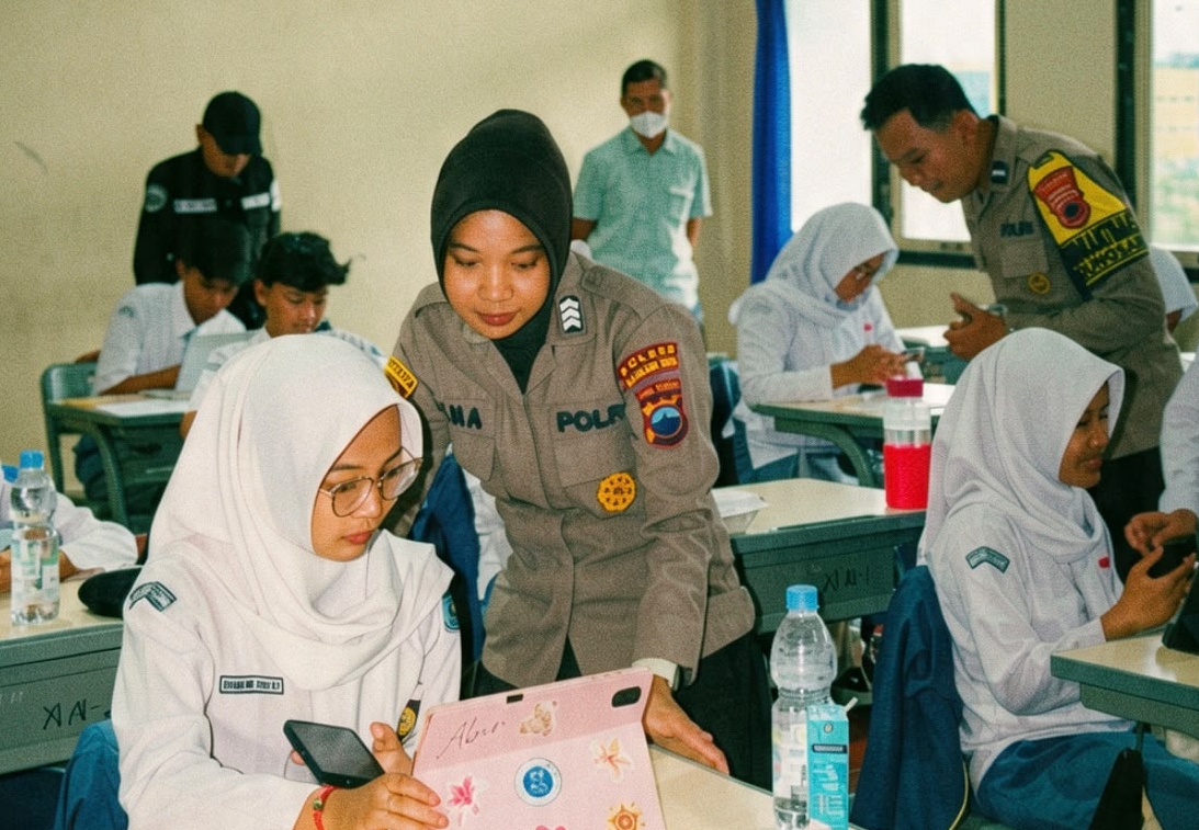 Polres Magelang Kota Gelar Sosialisasi AI Ready ASEAN di SMA Mutual