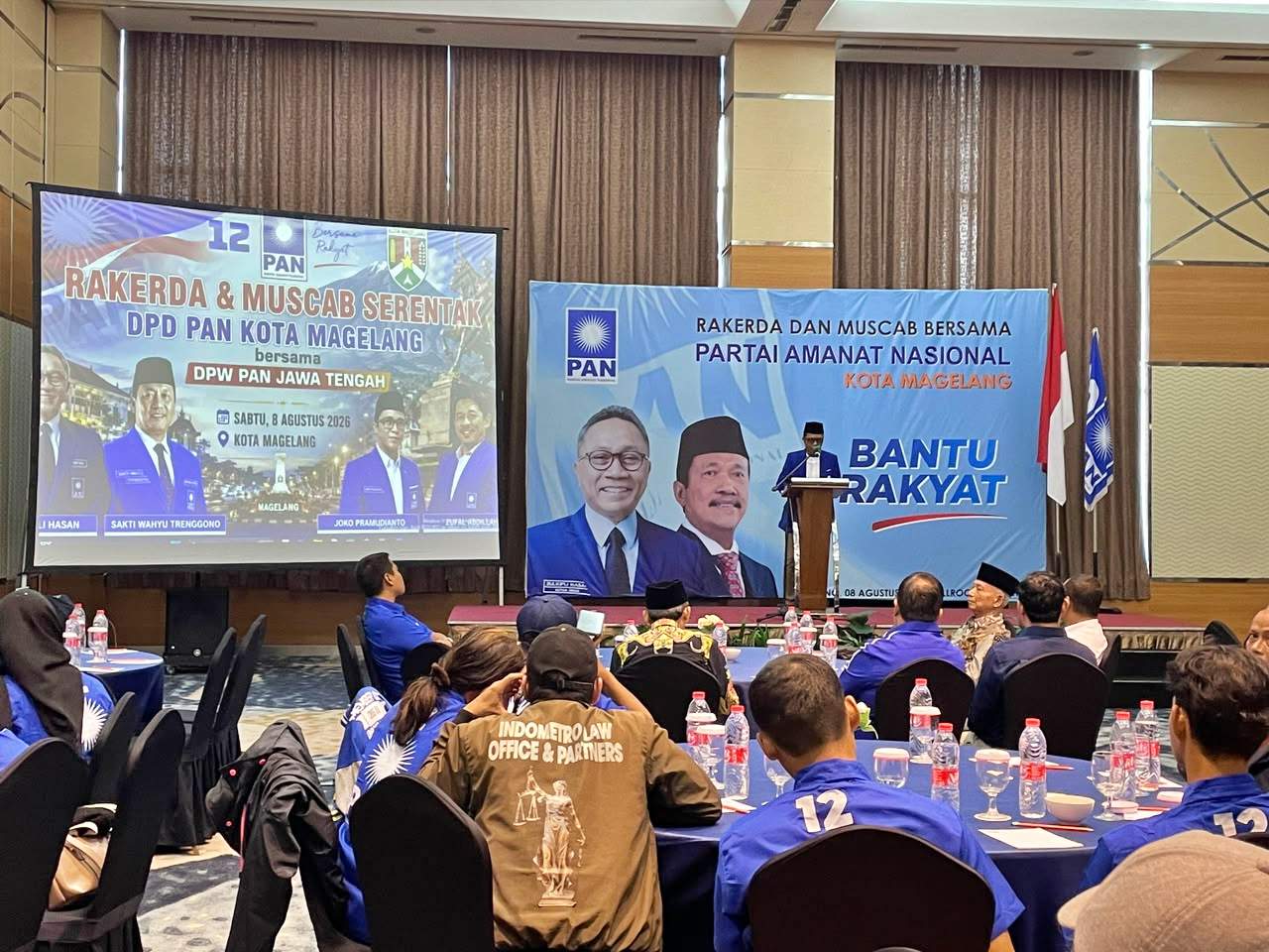 Raperda dan Muscab DPD PAN Kota Magelang 2026 di Atria Hotel