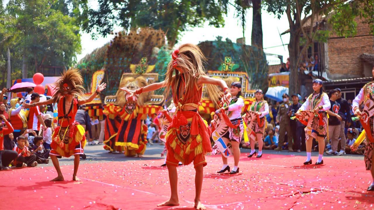 Salah Satu Peserta Parade Budaya Kabupaten Magelang 2026