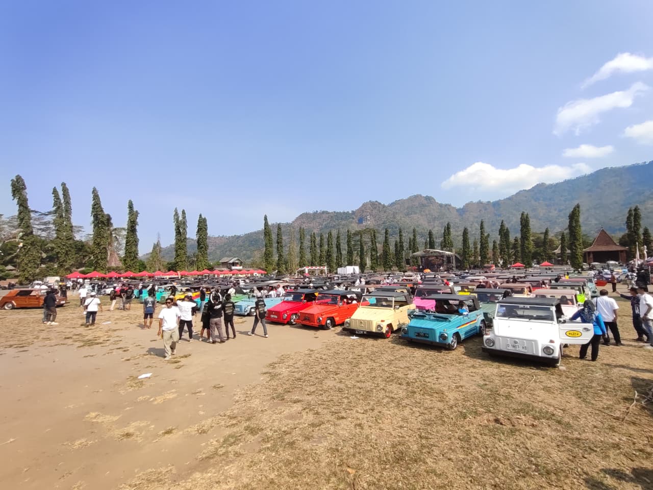 Parade VW Safara Sak Borobudur 2026, Ikon Wisata Baru Borobudur Magelang