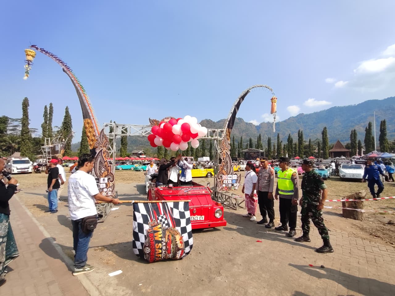 Parade VW Safara Sak Borobudur 2026, Ikon Wisata Baru Borobudur Magelang