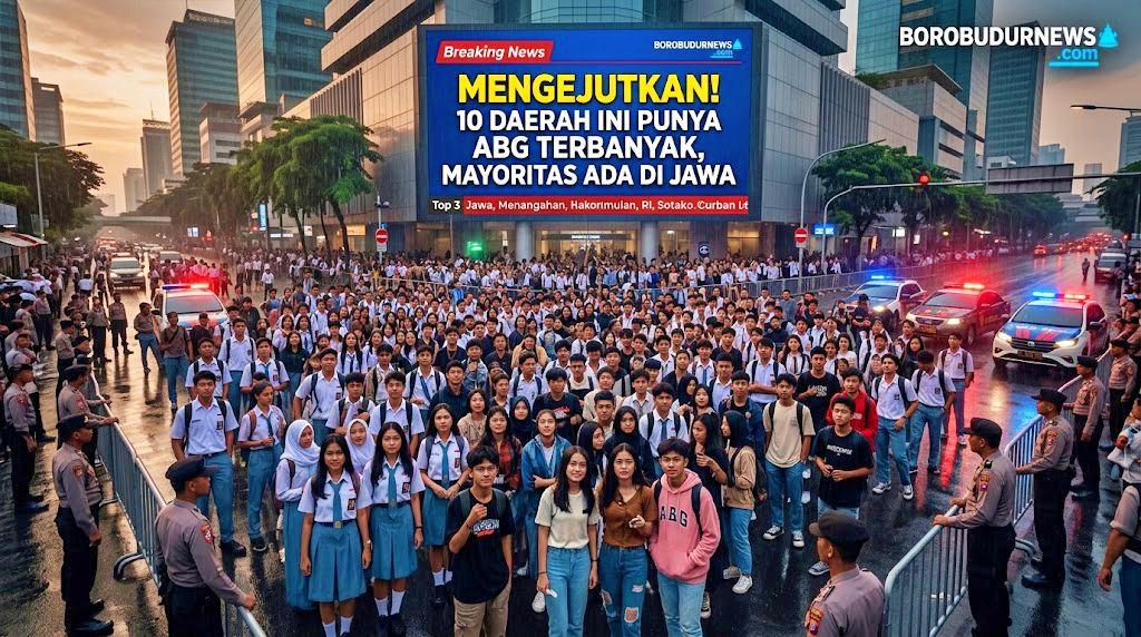 ilustrasi Kota Kabupaten Banyak ABG