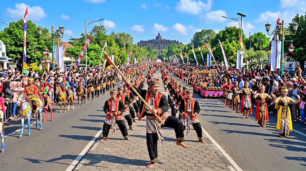 ilustrasi Parade Budaya Magelang 2026