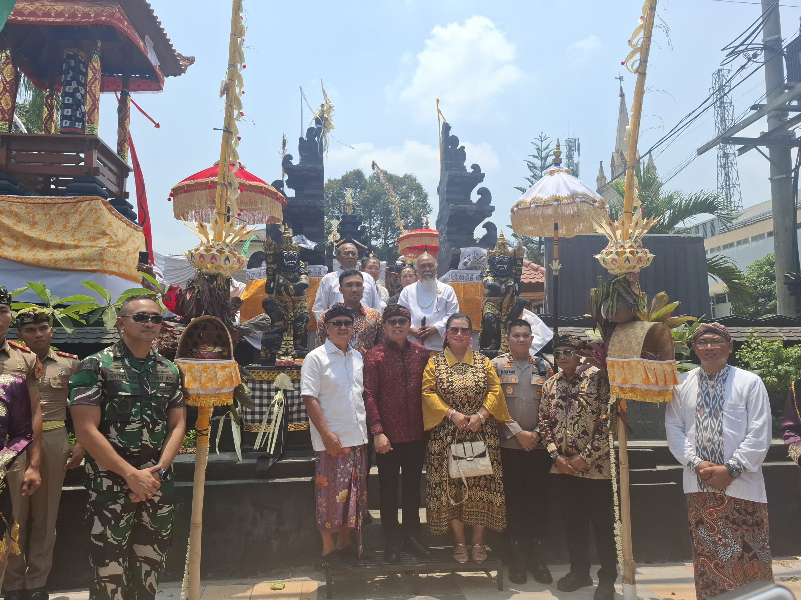 Resmikan Pura Jagat Natha, Alun-Alun Kota Magelang Kini Miliki 5 Tempat Ibadah Lintas Agama