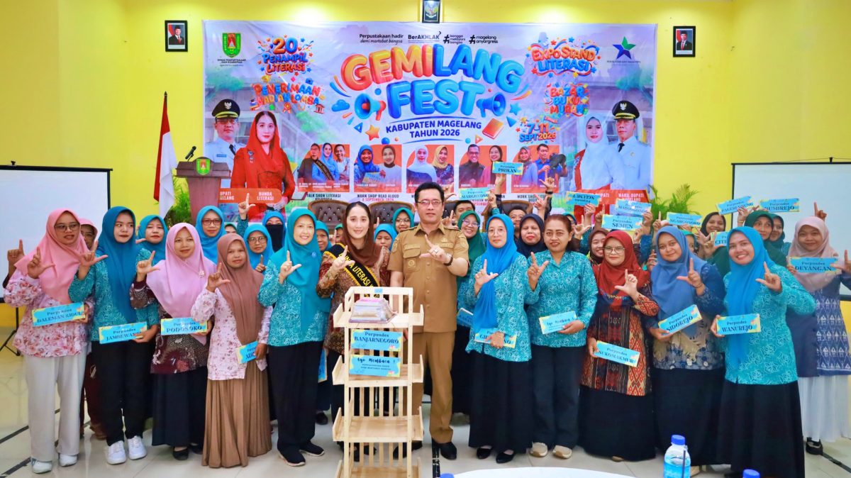 Festival Literasi Kabupaten Magelang 2026 Hadirkan Pameran Buku hingga Workshop Literasi