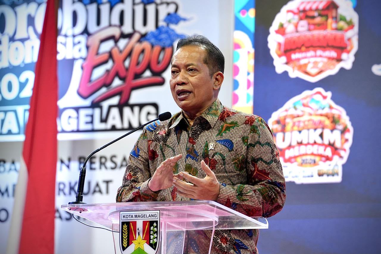 Hadiri Borobudur Indonesia Expo 2026, Menkop Ingatkan KDKMP Harus Utamakan Produk UMKM Lokal