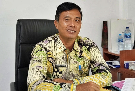 Kepala Dinas Pemberdayaan Masyarakat dan Desa (Dispermades) Kabupaten Magelang, Margono, saat bicara soal Pilkades
