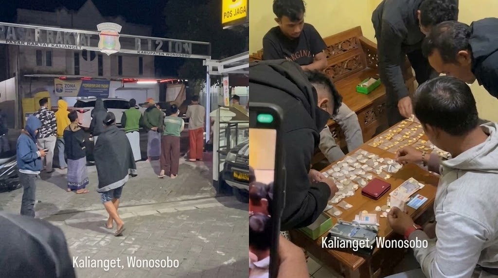 Lapak Diduga Jadi Lokasi Peredaran Narkoba Digerebek 50 Banser di Wonosobo