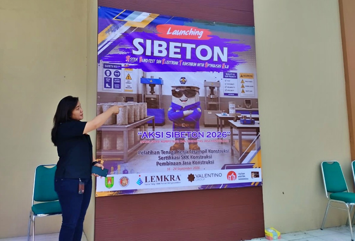 SIBETON Kabupaten Magelang Resmi Diluncurkan, Uji Material Konstruksi Berbasis Digital