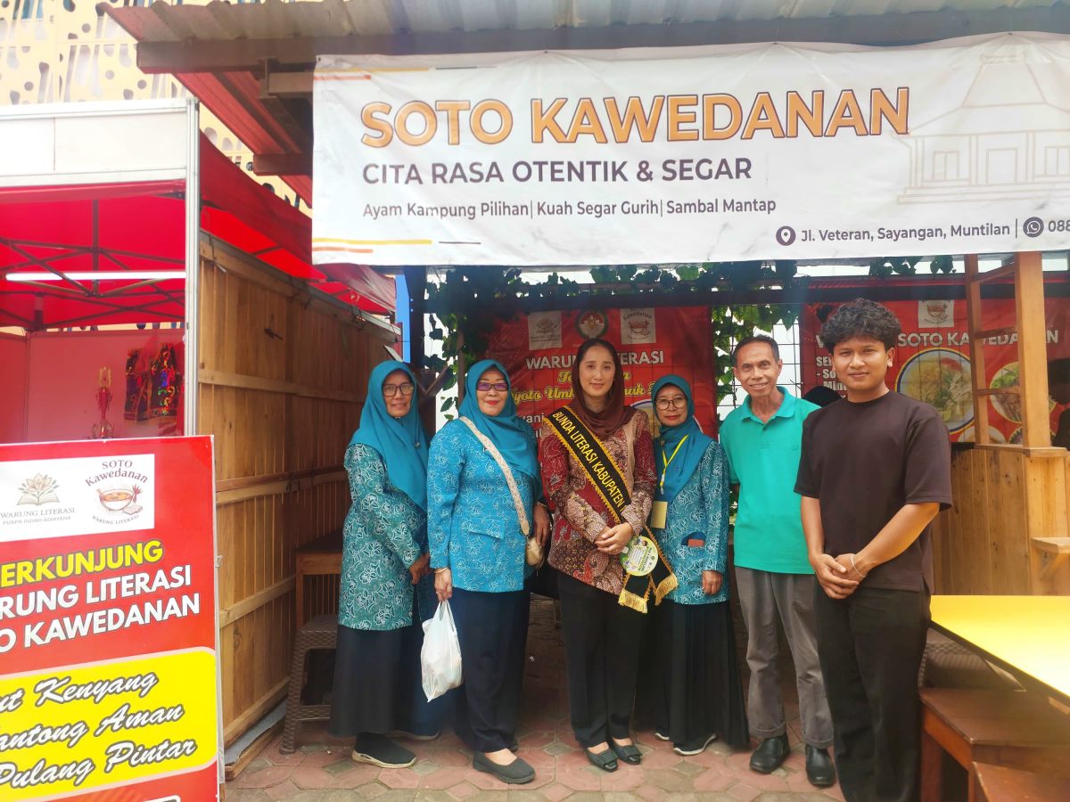 Soto Kawedanan Jadi Warung Literasi di Perpusda Magelang