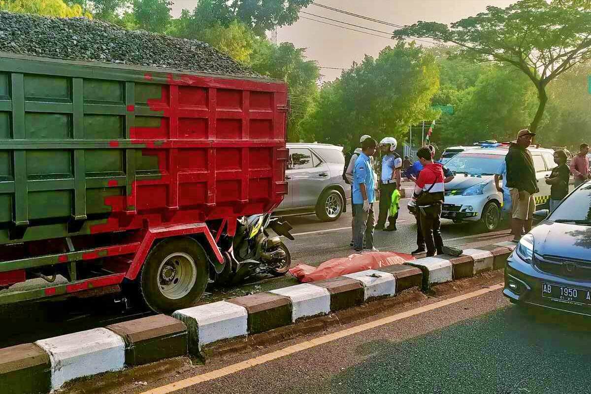 Tabrak Truk Berhenti, Pengendara Motor di Sleman Meninggal Dunia