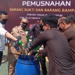 Kejari Kabupaten Magelang Musnahkan Barang Bukti 103 Perkara Pidana
