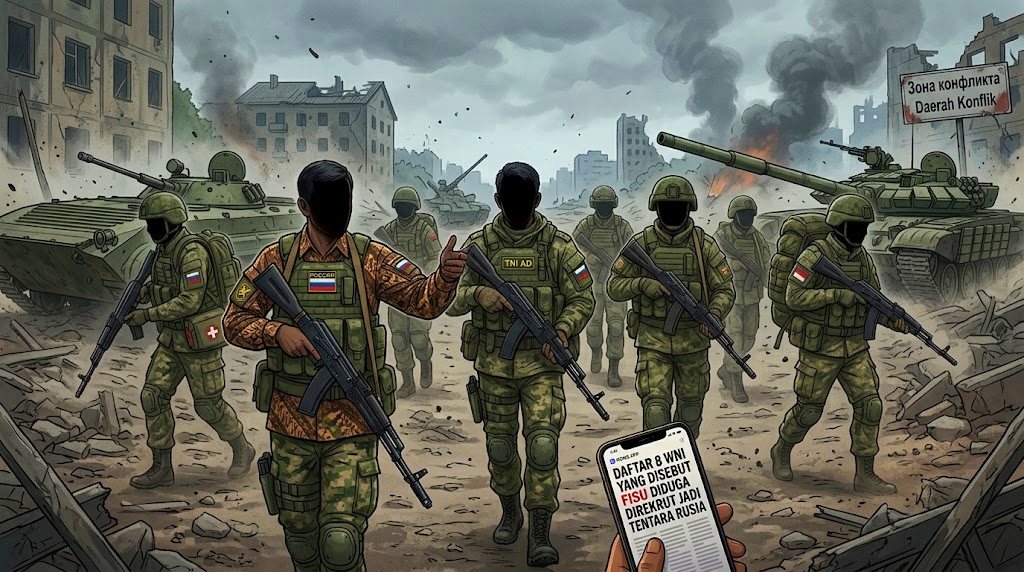 ilustrasi Daftar 8 WNI Disebut FISU Diduga Jadi Tentara Rusia