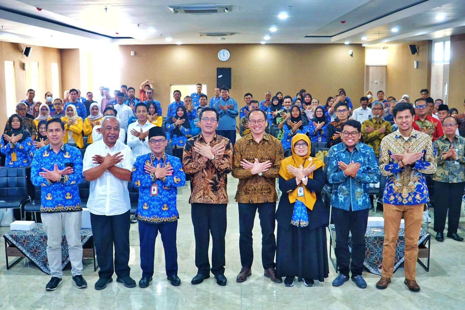 Bupati Magelang Grengseng Pamuji saat menjadi narasumber dalam FGD Diseminasi Hasil Penelitian dan Pengabdian Universitas Tidar