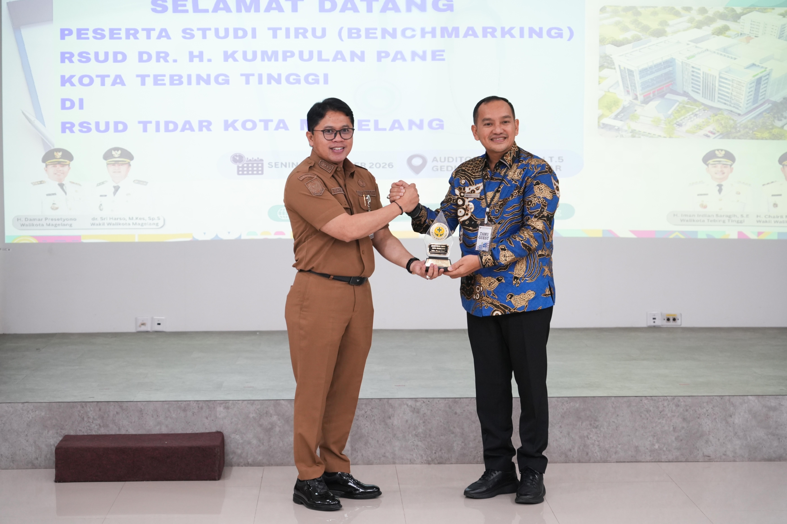 Wali Kota Tebing Tinggi Studi Tiru Pengembangan RSUD Tidar Kota Magelang