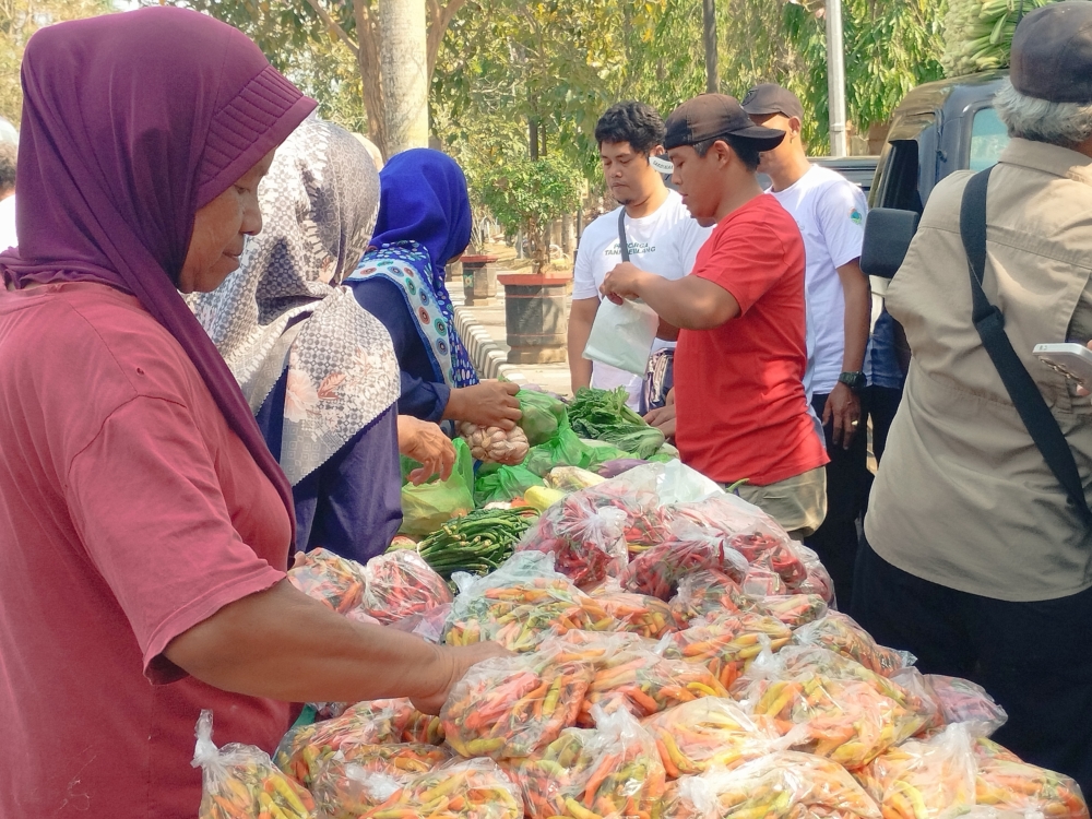 Pasar Murah Cabai Harga Terjangkau Magelang