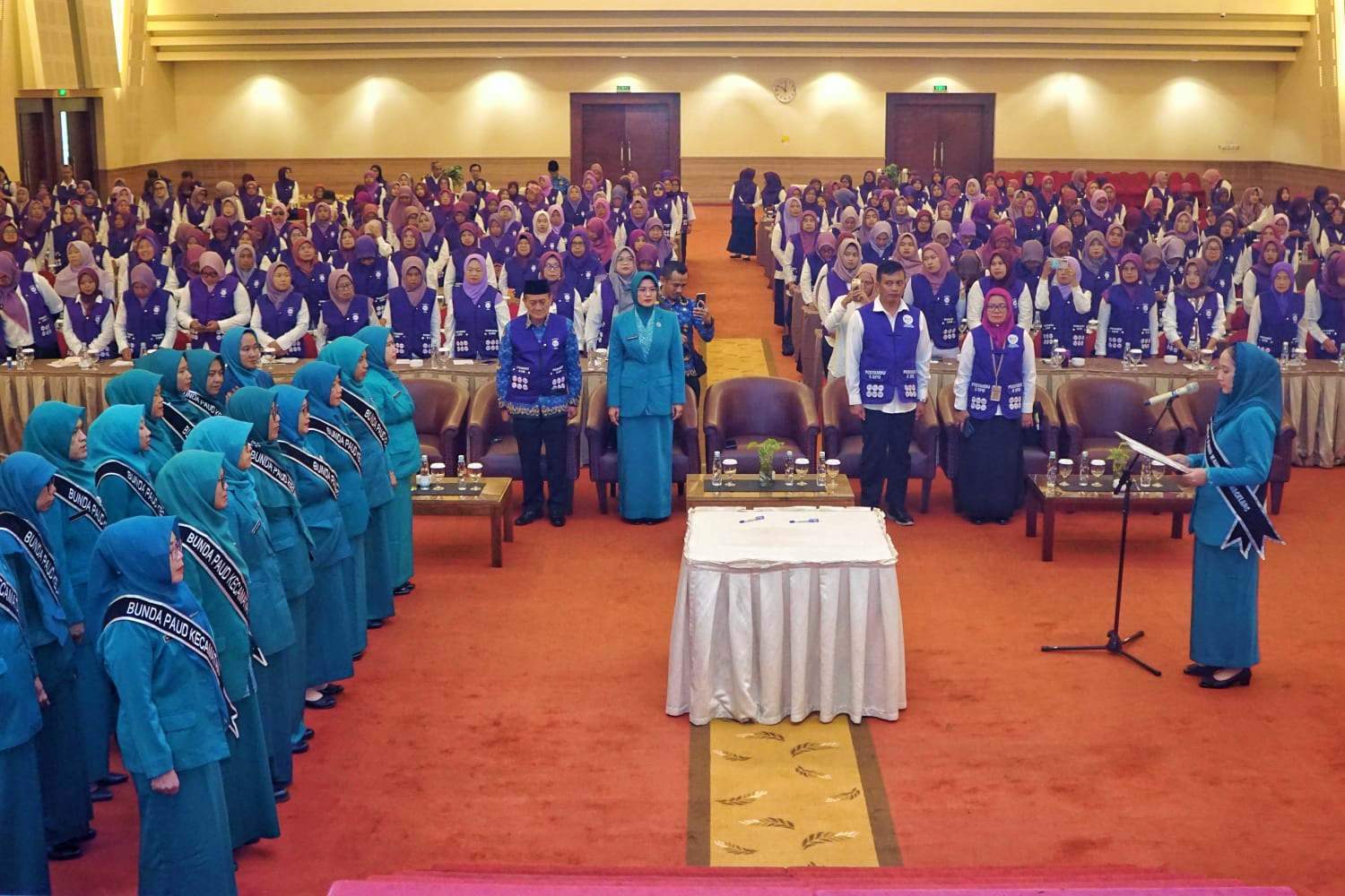 Ketua TP PKK, Tim Pembina Posyandu dan Bunda Paud Kecamatan Dikukuhkan