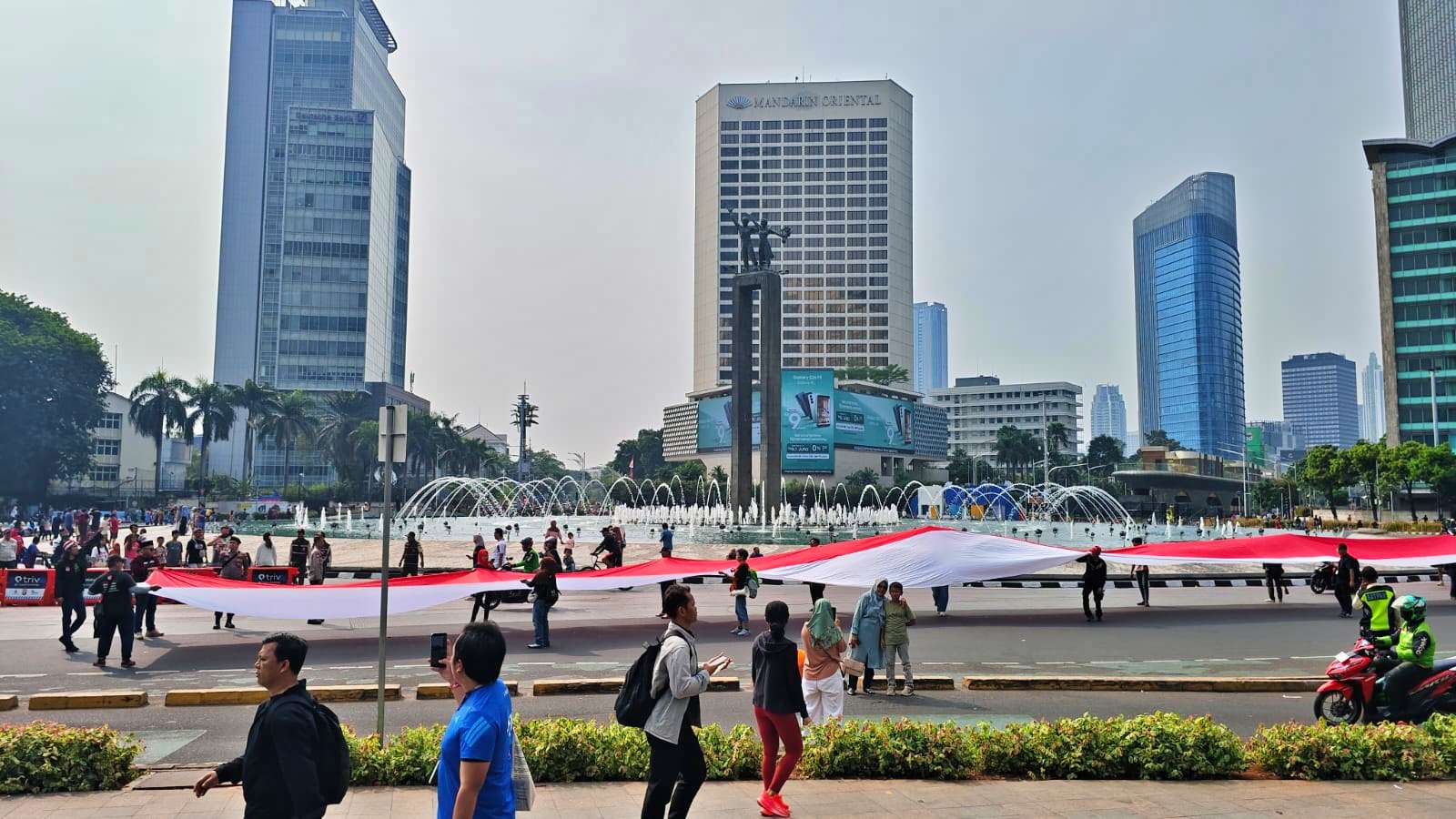 PNIB Kirab Merah Putih dan Parade Budaya Nusantara di Jakarta, Rayakan Hari Santri dan Sumpah Pemuda