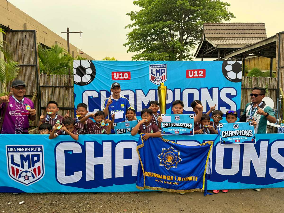 SD Mutual Magelang Juara Nasional Liga Merah Putih U-10