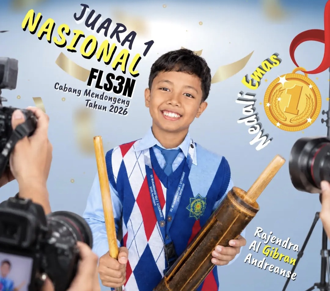 Siswa SD Mutual 1 Kota Magelang Sabet Juara 1 Mendongeng FLS3N Tingkat Nasional